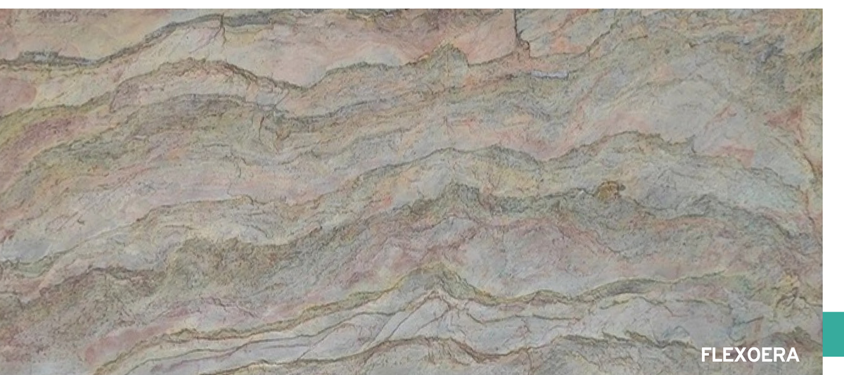 Flexoera Slatera Autumn Wave flexible slate veneer sheet