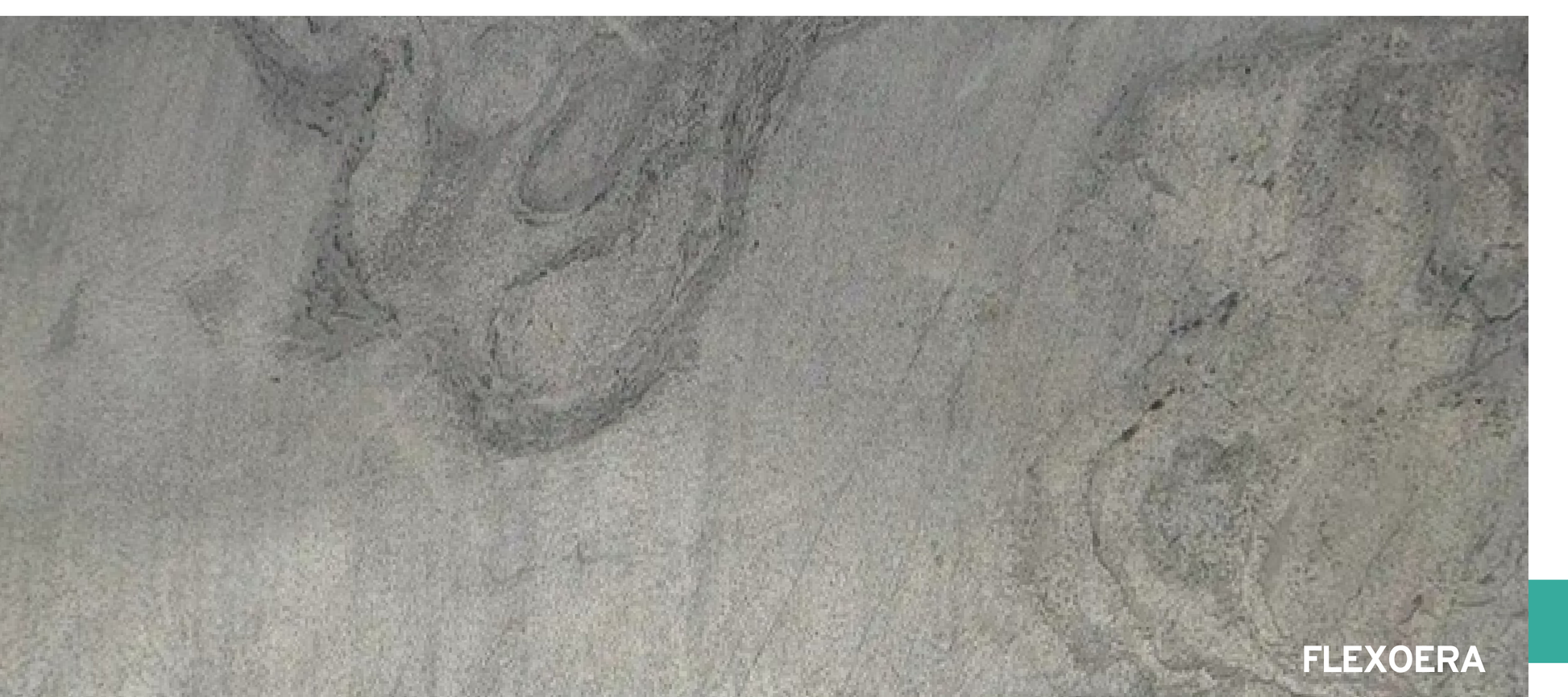 Flexoera Slatera Grey Swirl flexible slate veneer sheet