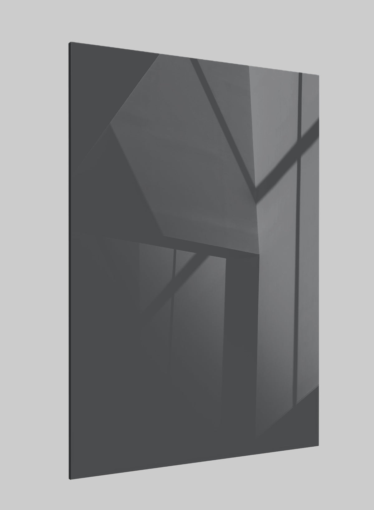 Graphite Grey High Gloss Solid Acrylic Laminate