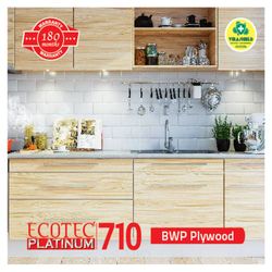 Greenply Ecotec 8 ft. x 4 ft. 12 mm BWP/Marine Plywood Brown Wood Natural Laminate - Greenply