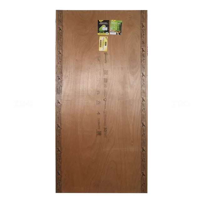 Greenply Ecotec 8 ft. x 4 ft. 19 mm BWP/Marine Plywood Brown Wood Natural Laminate - Greenply