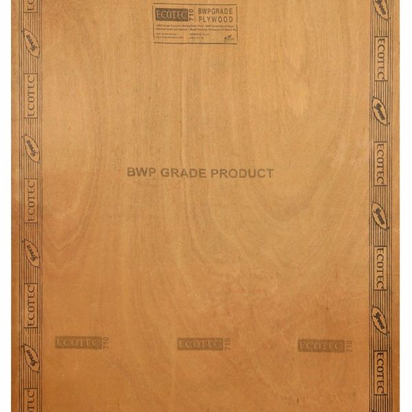 Greenply Ecotec 7 ft. x 4 ft. 6 mm BWP/Marine Plywood Brown Wood Natural Laminate - Greenply