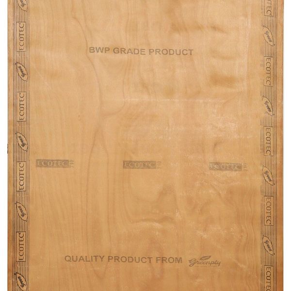 Greenply Gold 2.0 8 ft. x 4 ft. 9 mm BWP/Marine Plywood Brown Wood Natural Laminate - Greenply