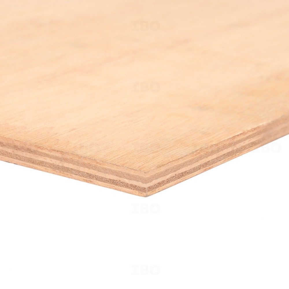 Greenply Ecotec 7 ft. x 4 ft. 8 mm MR Plywood Brown Wood Natural Laminate - Greenply