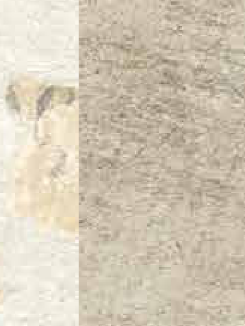 Exclusive Wallcoverings Cream wallpaper swatch