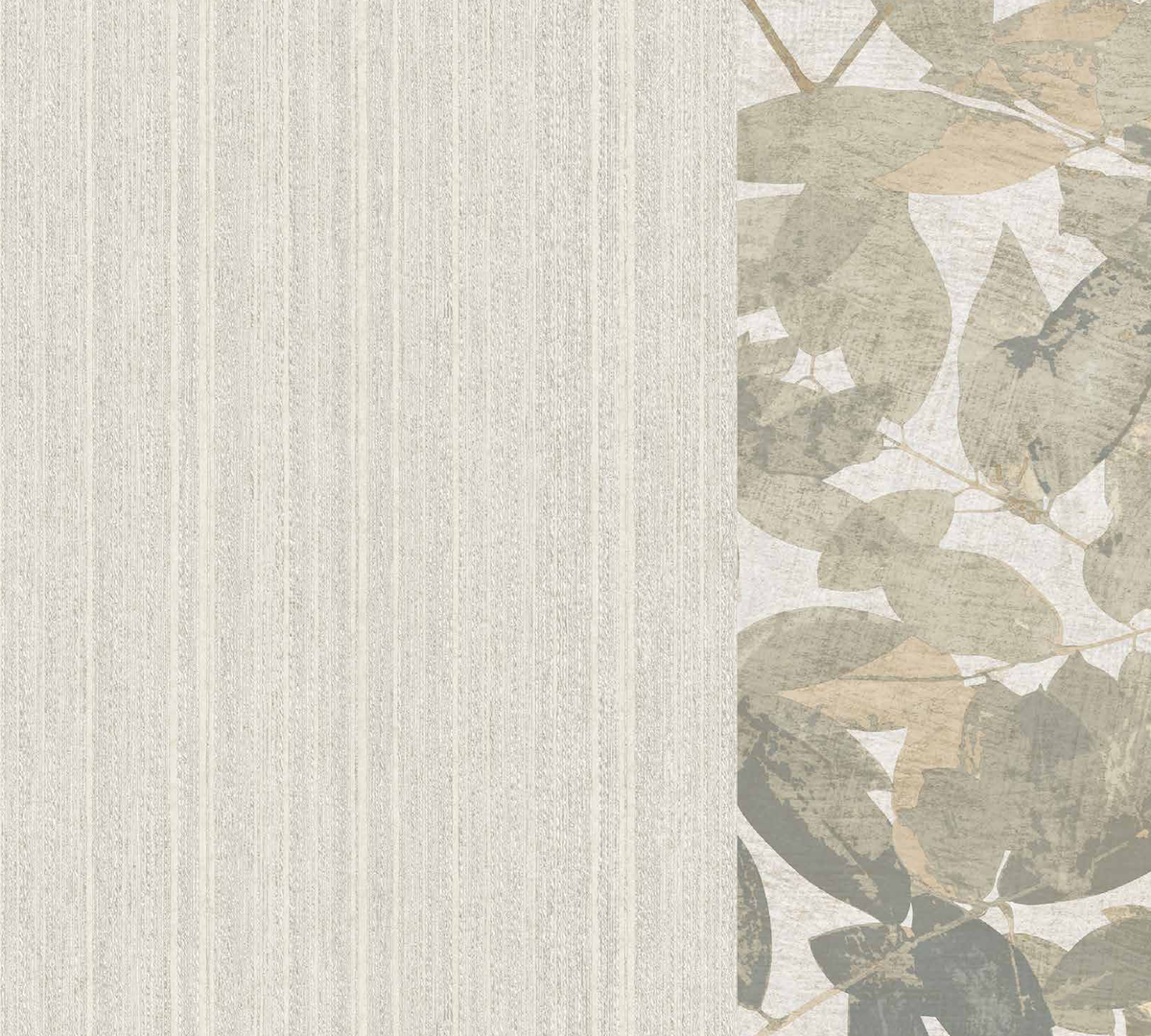Exclusive Wallcoverings Cream wallpaper swatch