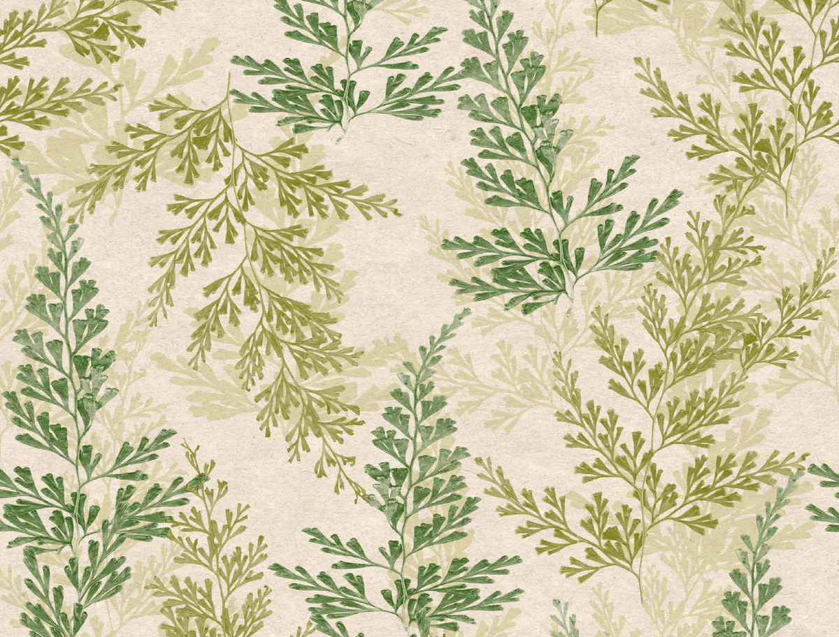 Exclusive Wallcoverings Cream wallpaper swatch