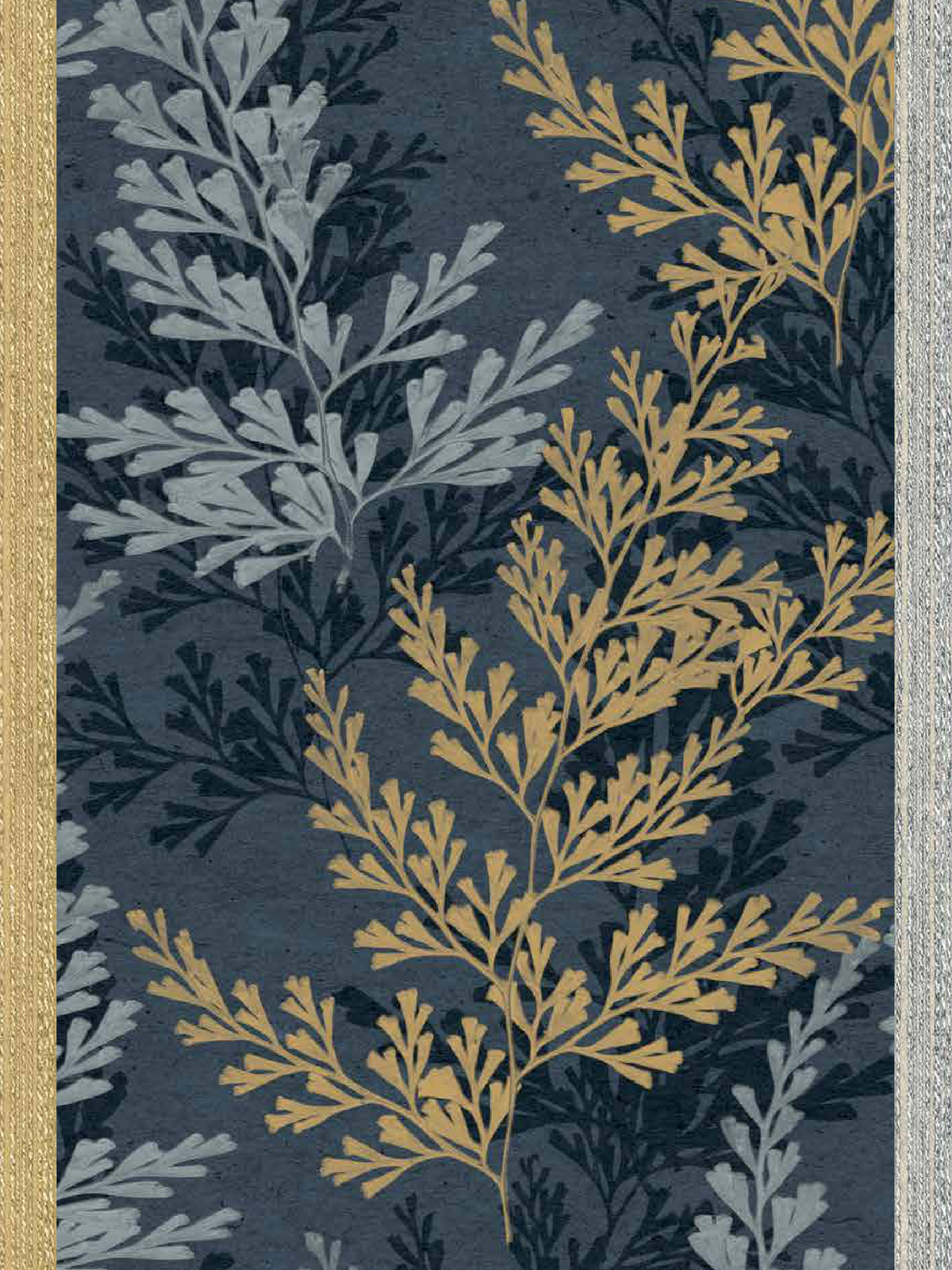 Exclusive Wallcoverings Green wallpaper swatch