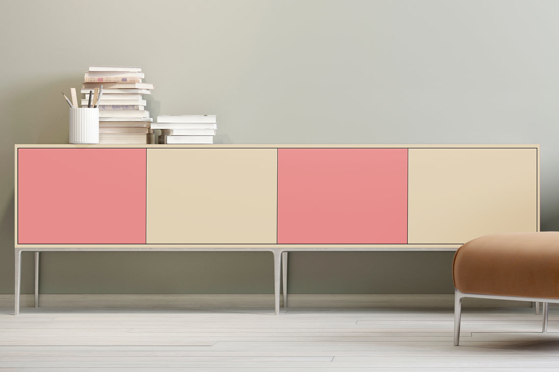 Wild Pink Pink Plain Colors High Gloss Laminate - Heritage Surfaces