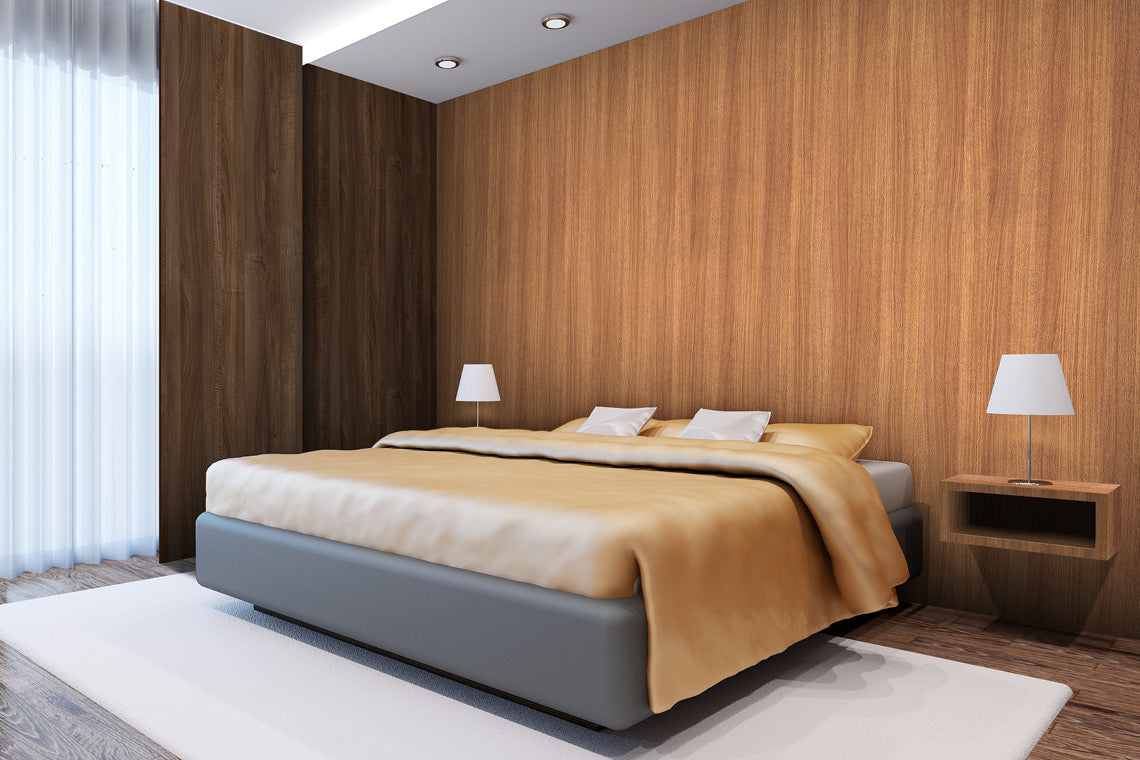Walnut Bronze Brown Wood Suede Laminate - Heritage Surfaces