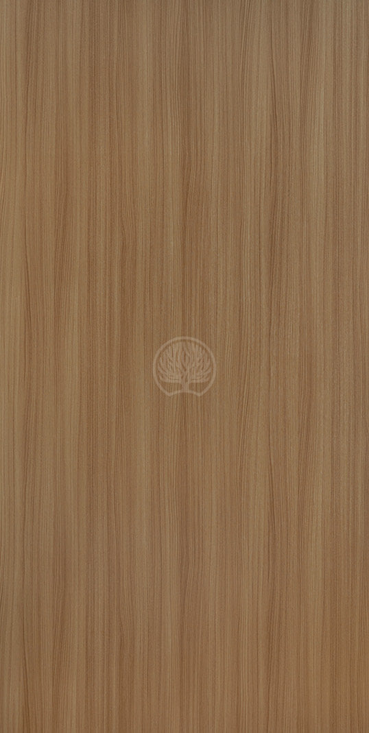 Parsian Vertical Walnut Brown Wood Suede Laminate - Heritage Surfaces