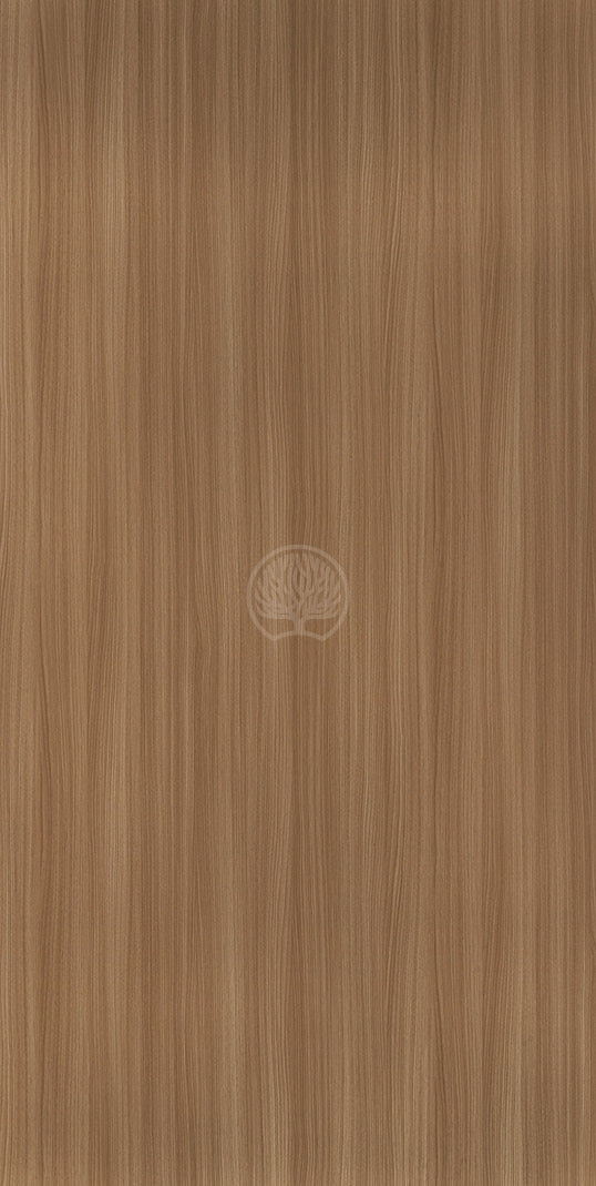 American Vertical Walnut Brown Wood Suede Laminate - Heritage Surfaces