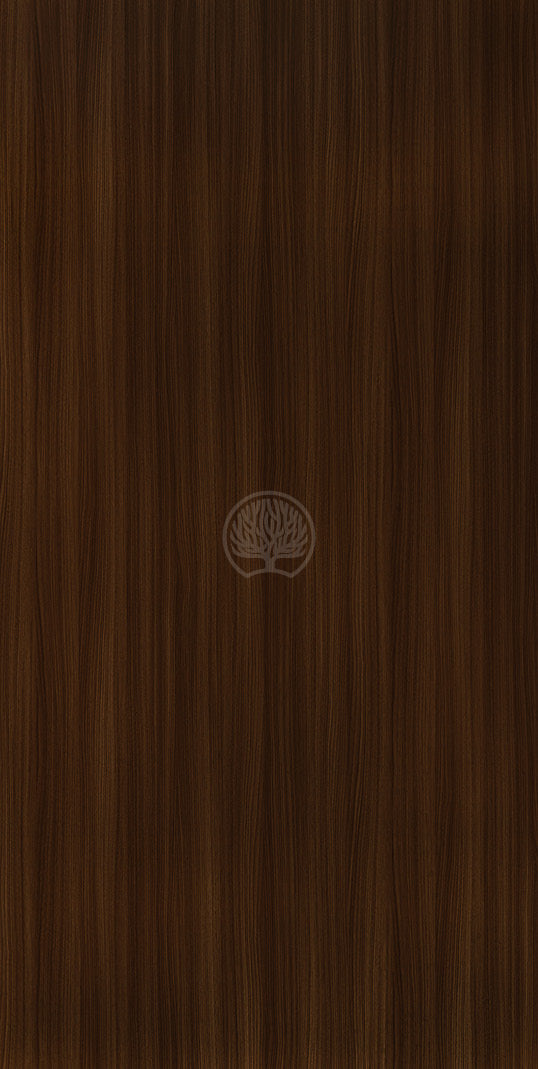 California Vertical Walnut Brown Wood Suede Laminate - Heritage Surfaces