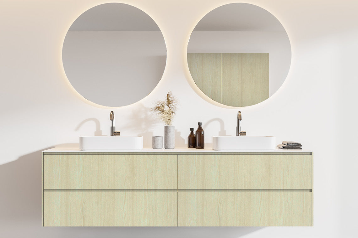Highline Pine Beige Wood Suede Laminate - Heritage Surfaces