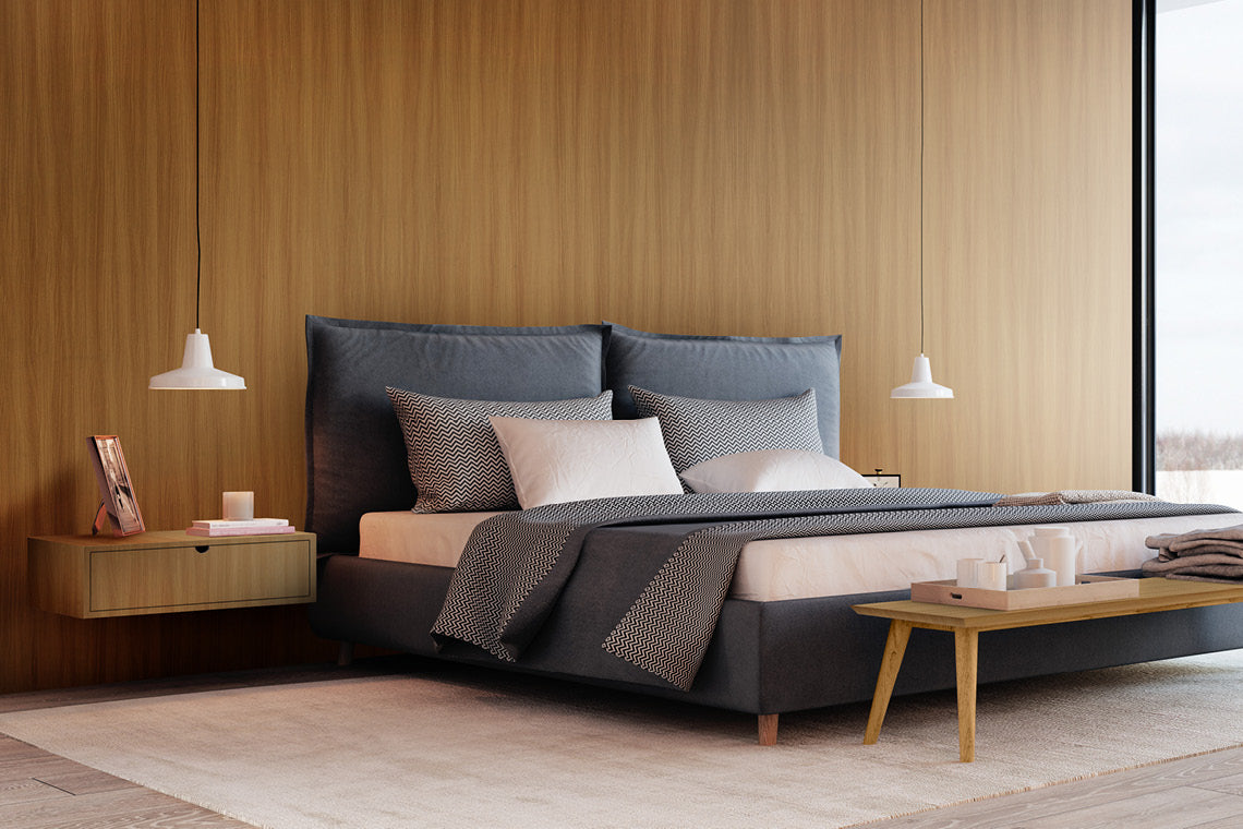 Jolie Cherry Brown Wood Suede Laminate - Heritage Surfaces