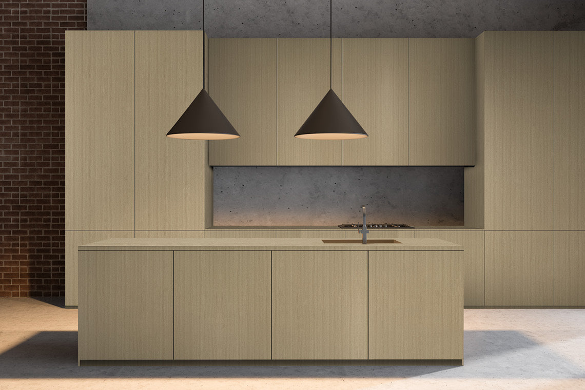 Yes Oak Brown Wood Suede Laminate - Heritage Surfaces