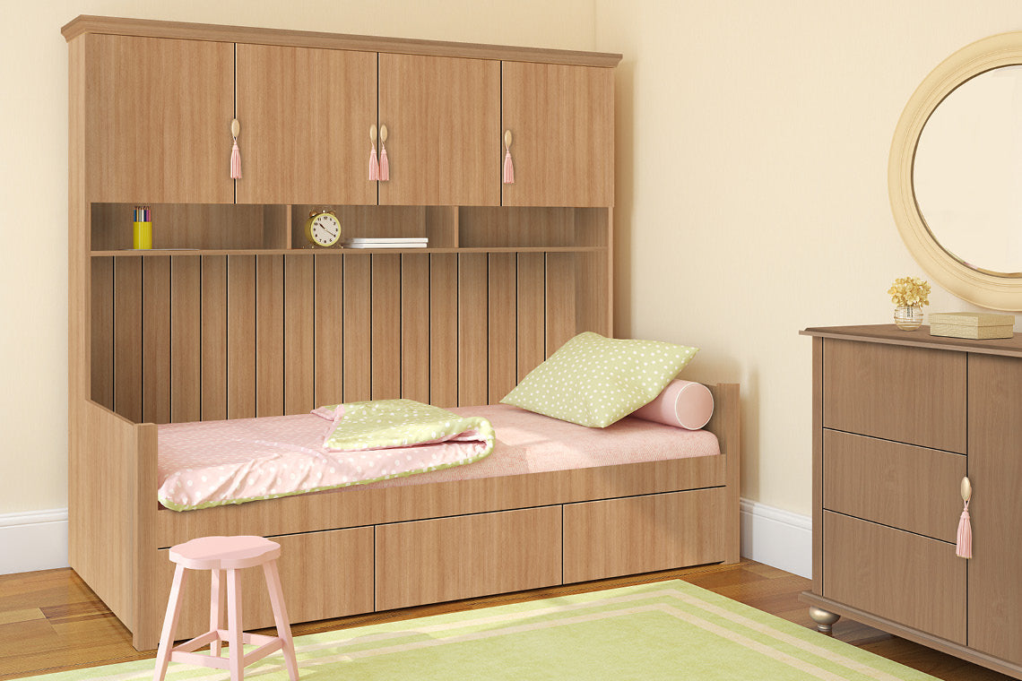 Simsee Beech Brown Wood Suede Laminate - Heritage Surfaces