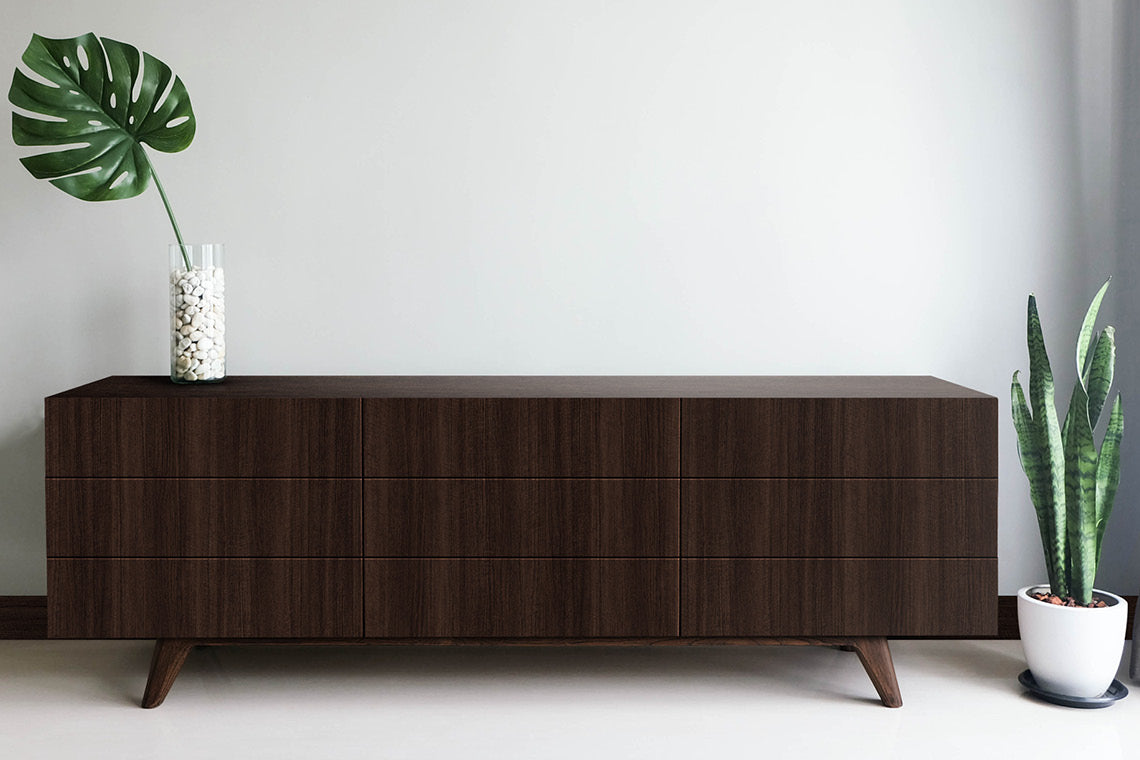 Richard Teak Brown Wood Texture Laminate - Heritage Surfaces
