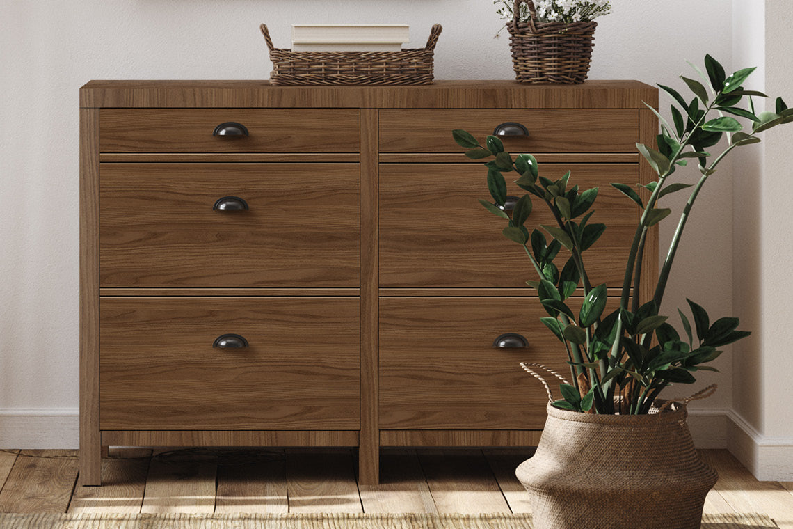 Bough Elm Brown Wood Suede Laminate - Heritage Surfaces