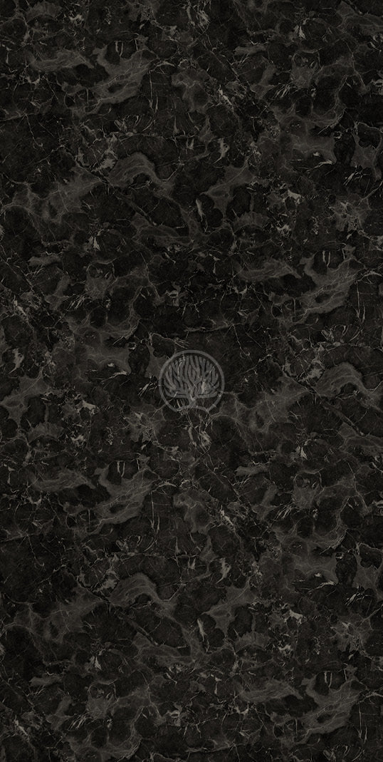 Oriental Quartz Black Marble & Stone Gloss Laminate - Heritage Surfaces