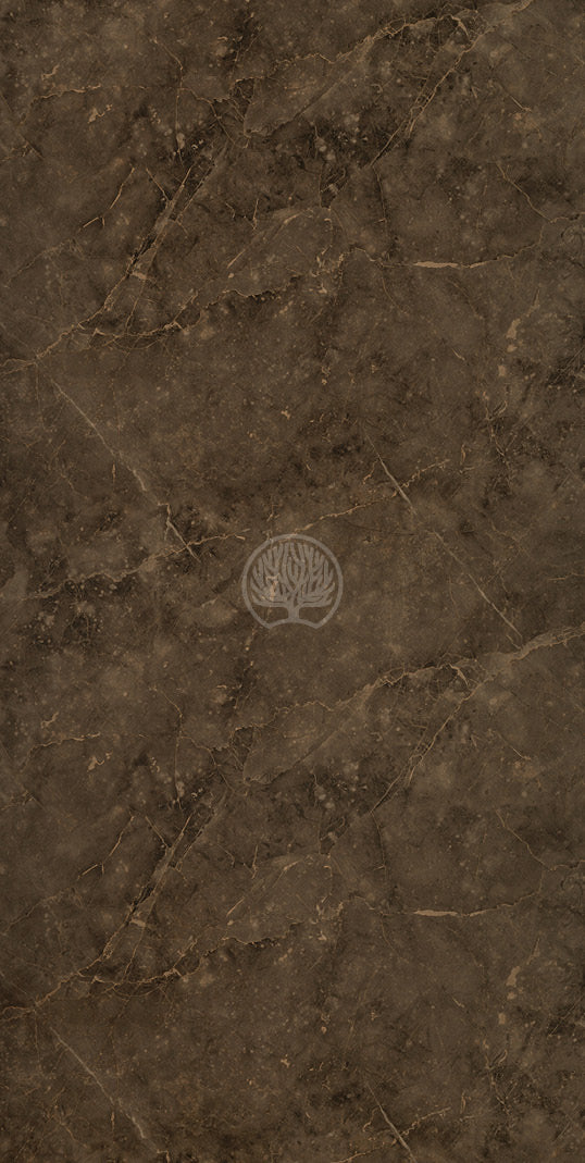 Marrone Marmo Brown Marble & Stone Gloss Laminate - Heritage Surfaces