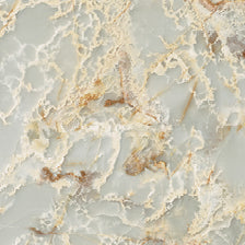 Onyx Bianca Grey Marble & Stone Gloss Laminate - Heritage Surfaces