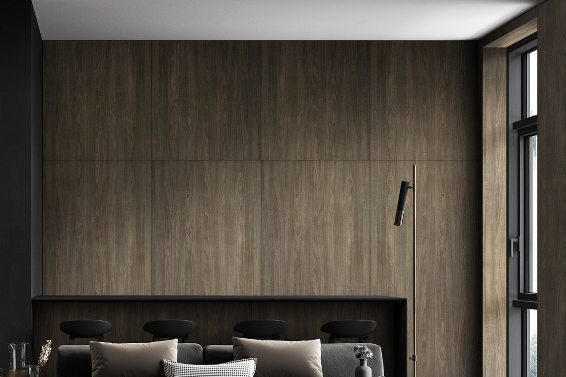 Silver Oak Grey Wood Texture Laminate - Heritage Surfaces
