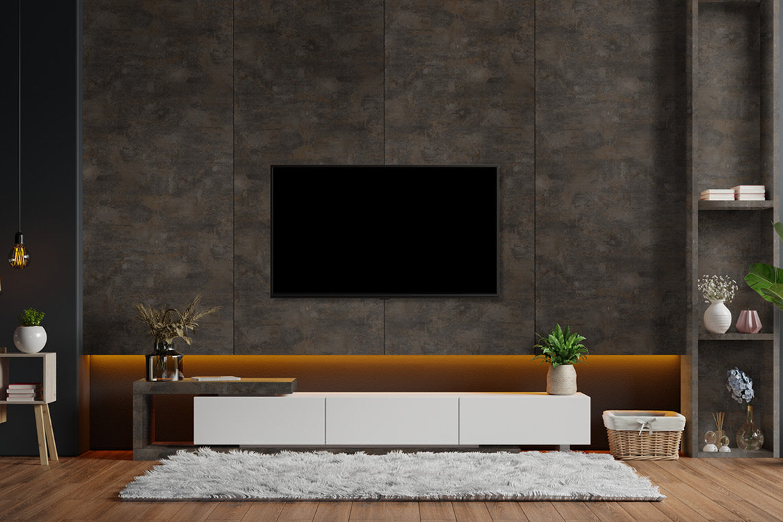 Anthracite 2 Brown Metallic Texture Laminate - Heritage Surfaces