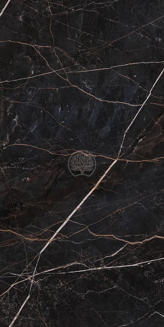 Black Mirage Black Marble & Stone Texture Laminate - Heritage Surfaces