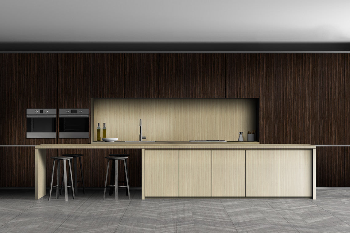 Winery Elm Brown Wood Texture Laminate - Heritage Surfaces