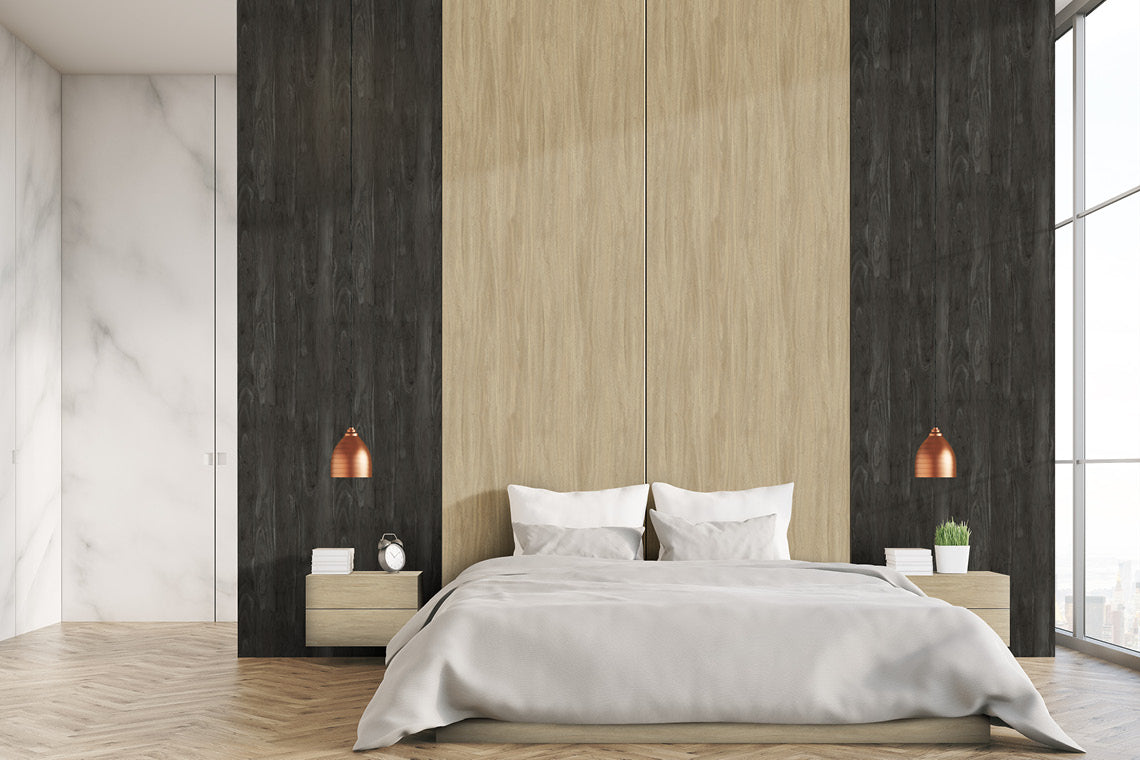 Ashy Acacia Mangium Brown Wood Texture Laminate - Heritage Surfaces