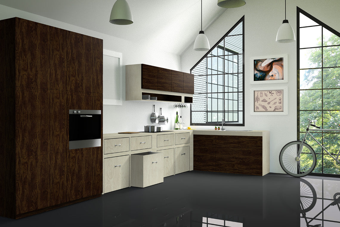 Winter Cherry Beige Wood Texture Laminate - Heritage Surfaces