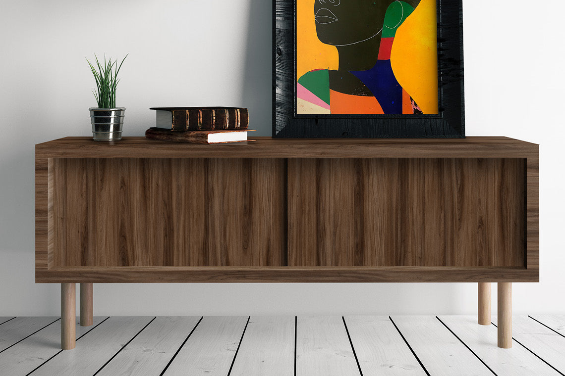 Argenti Walnut Brown Wood Texture Laminate - Heritage Surfaces