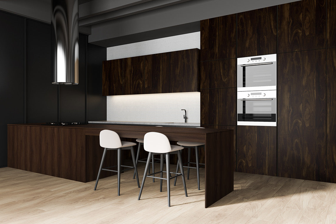 Fonce Elm Brown Wood Texture Laminate - Heritage Surfaces
