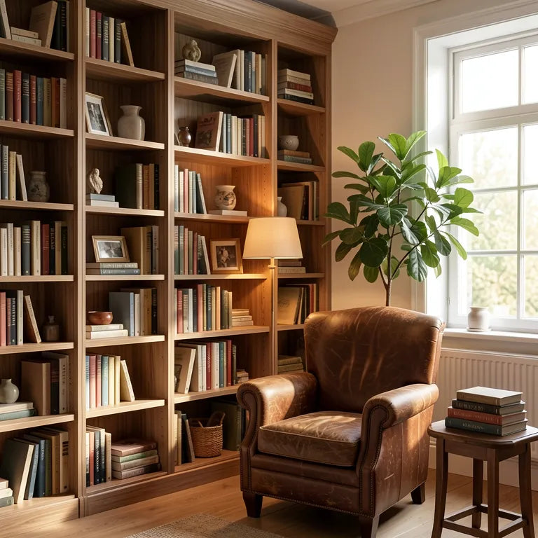 Brown laminate with textured fabric appearance and diagonal woven pattern.