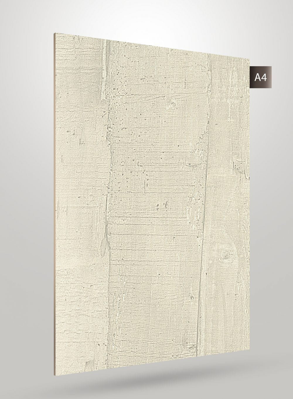 Multi-colour wood laminate with textured matte finish and wood grain pattern on a square sample.