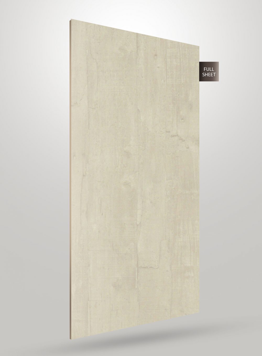 Multi-coloured wood grain decorative laminate with matte finish and textured surface, shown as full sheet.