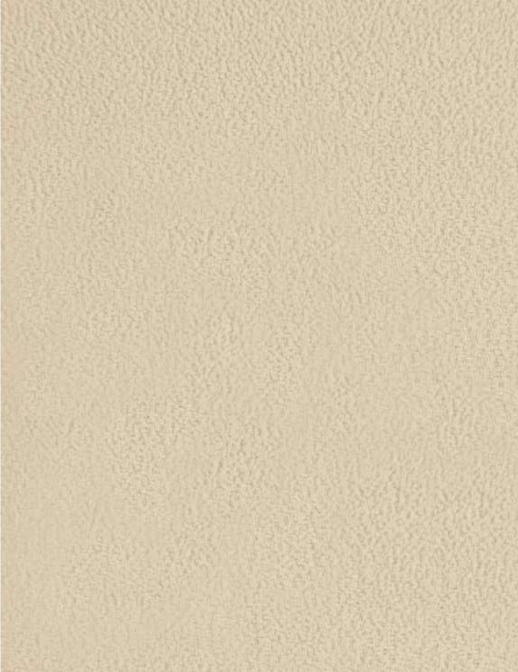 Cream matte laminate with textured finish and plain color surface, showing subtle texture and soft sheen, plain colors