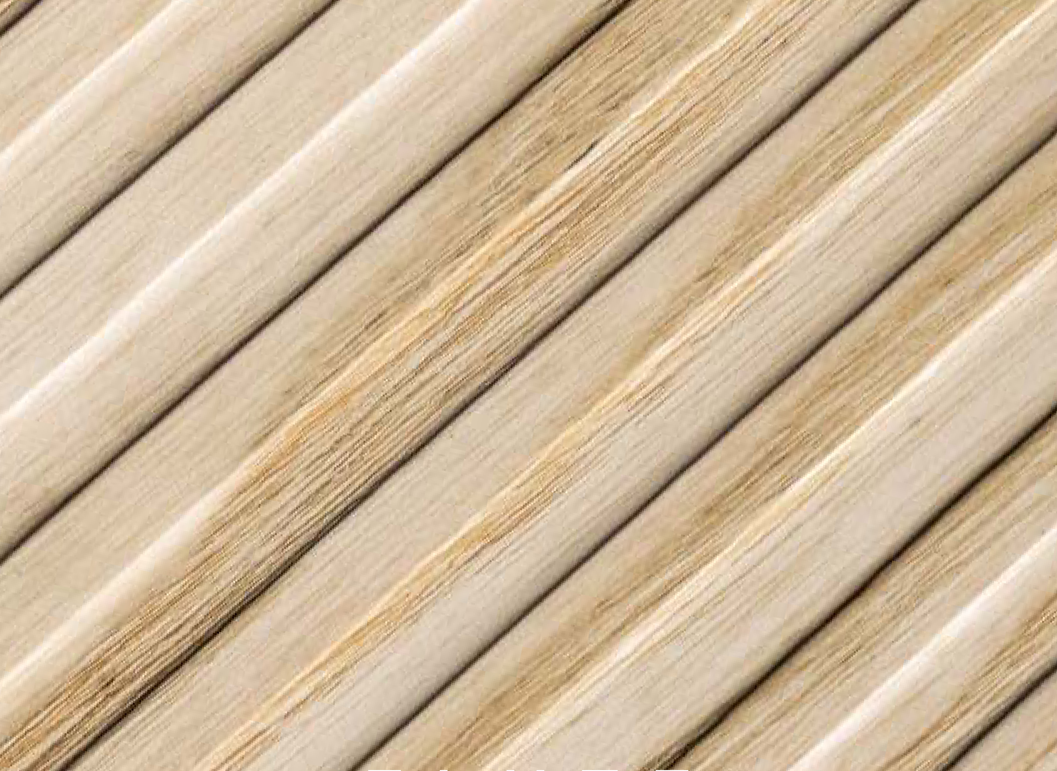 Flute hybrid veneer panel — natural real-wood veneer with a 3D fluted embossed texture.