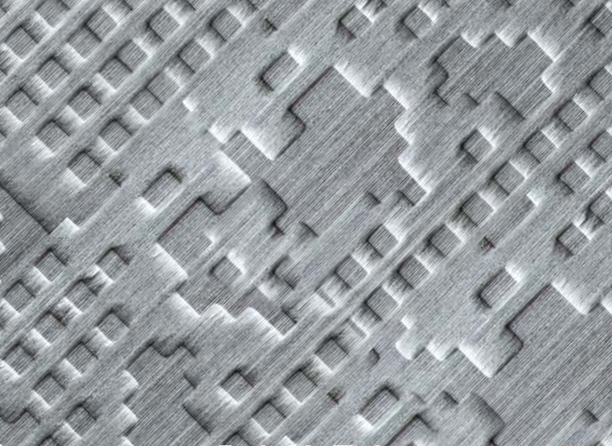 Pixel hybrid veneer panel — grey real-wood veneer with a 3D geometric design embossed texture.