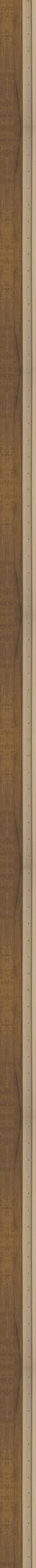 Wood tone textured louver panel with visible wood grain and perforated border strip