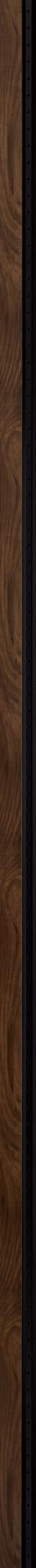 Wood grain wall panel with textured finish and vertical wood pattern, showing natural grain details and dark brown color