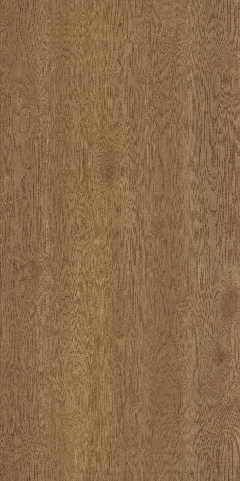 Brown wood grain laminate with textured finish and natural pattern variation