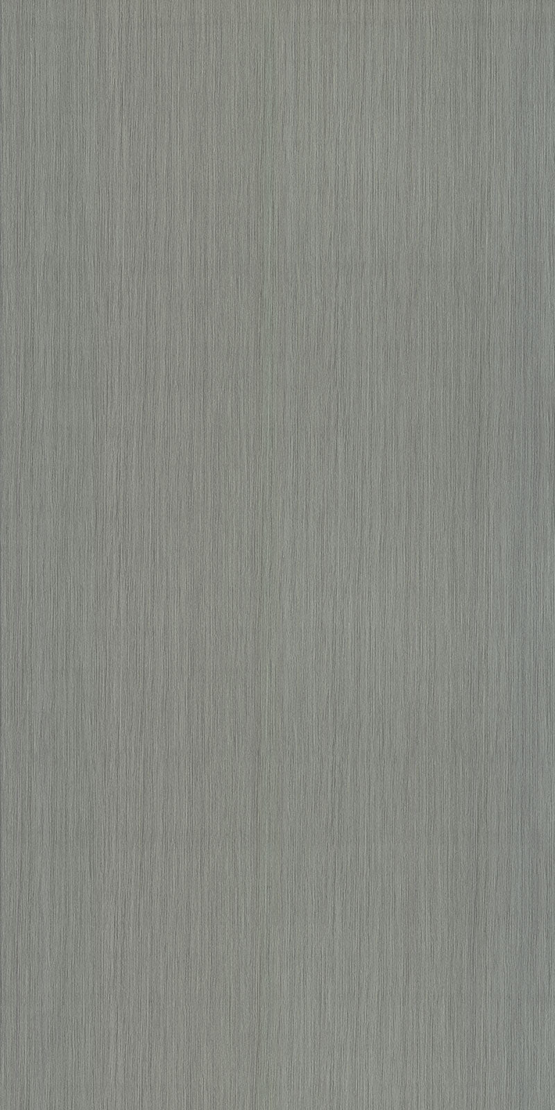 Grey plain laminate with textured finish and vertical grain pattern.