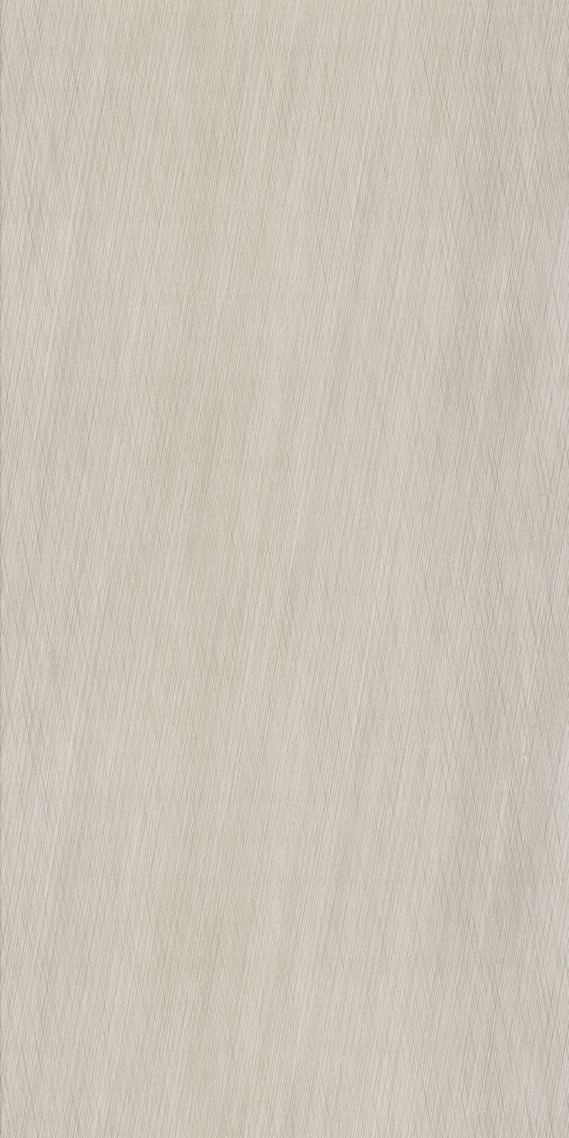 Ivory wood grain laminate with textured finish and diagonal pattern.