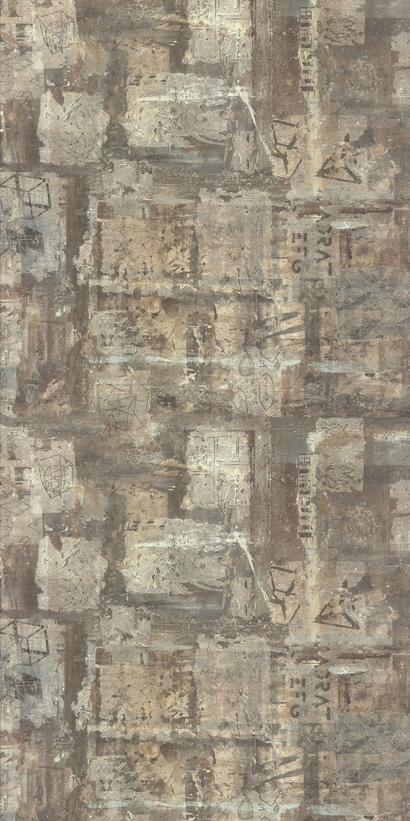 Grey textured designer laminate with abstract pattern and rough finish