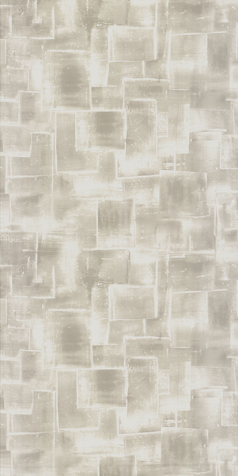 White textured designer laminate with 3D block pattern and rough finish