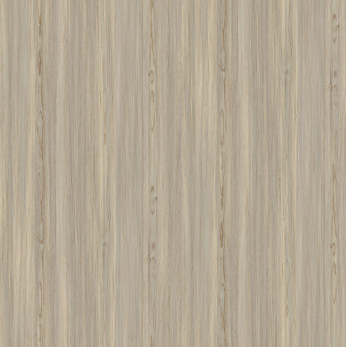Beige wood grain laminate with textured finish and vertical grain pattern, showing wood knots and natural texture details.