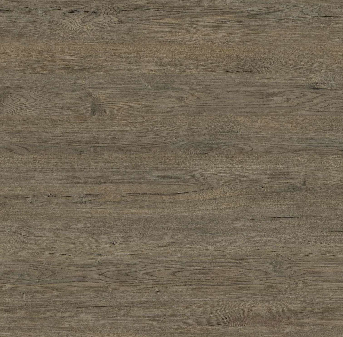 Grey wood grain laminate with textured finish and natural wood pattern details.