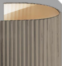 Meridian Legno D'Arte FLX-950 Smoke Grey Flexible Panel